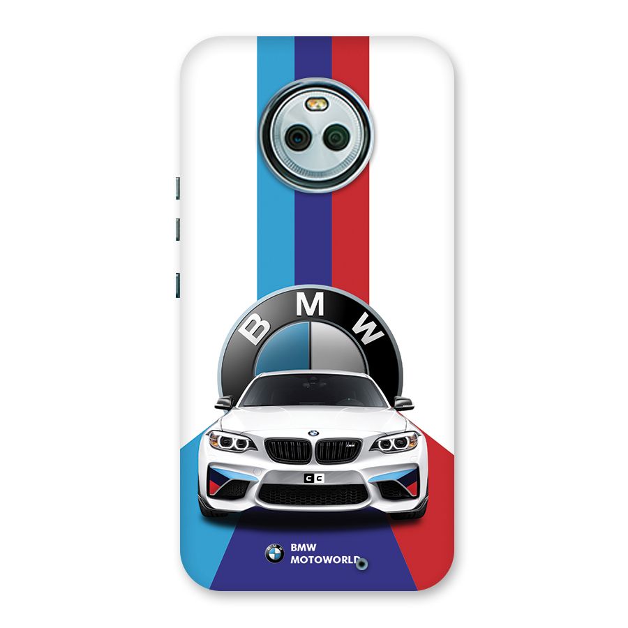 Track Supercar Back Case for Moto X4