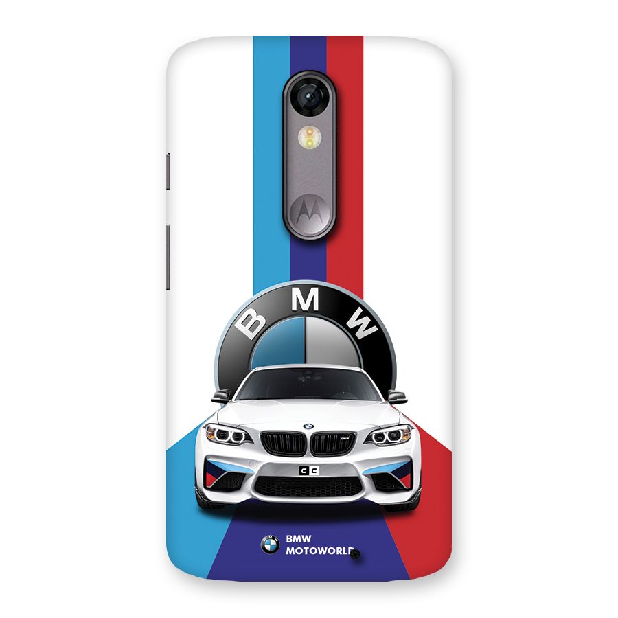 Track Supercar Back Case for Moto X Force