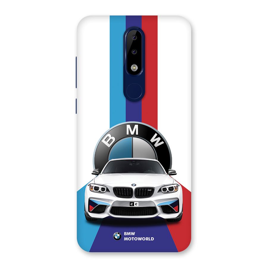 Track Supercar Back Case for Nokia 5.1 Plus