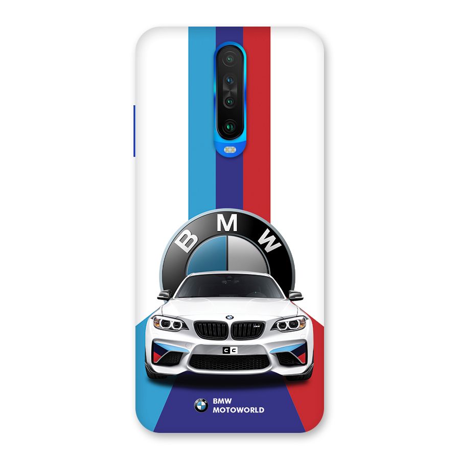 Track Supercar Back Case for Poco X2