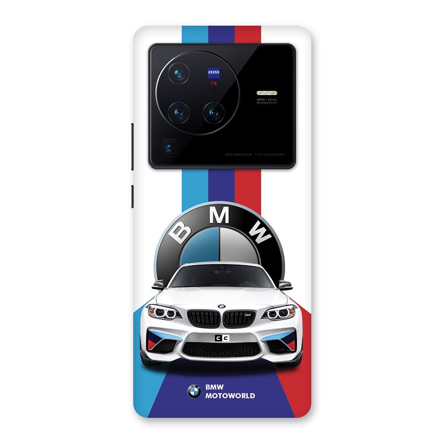 Track Supercar Back Case for Vivo X80 Pro