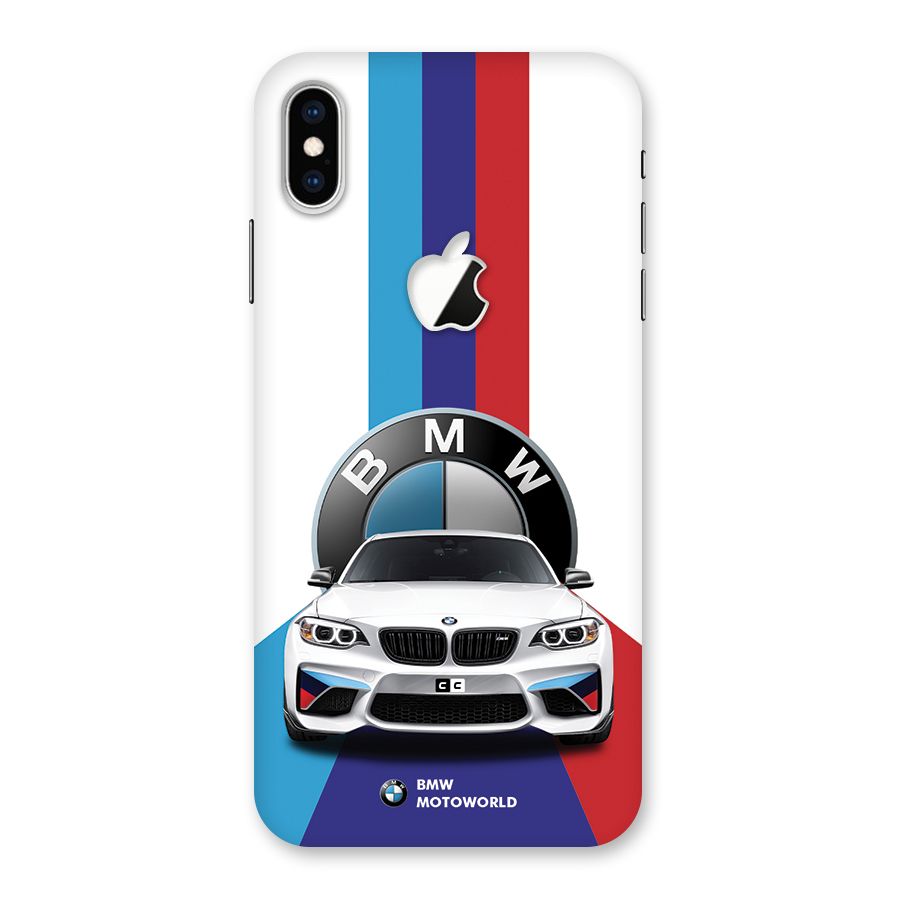 Track Supercar Back Case for iPhone XS Max Apple Cut