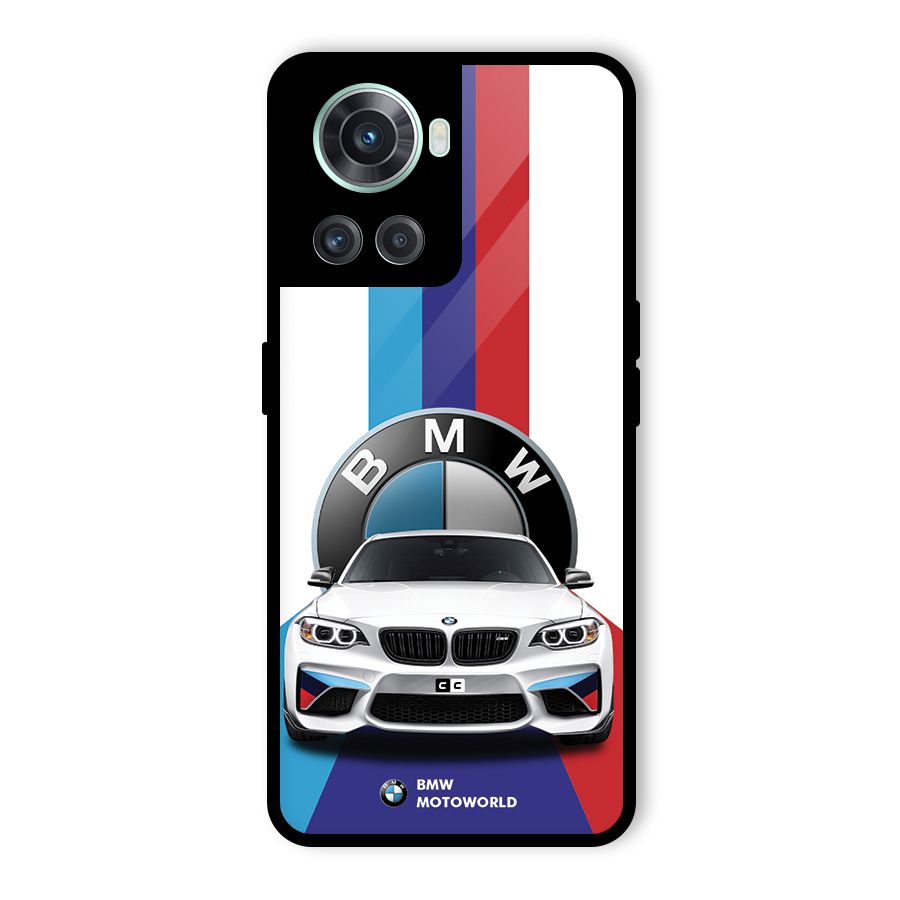 Track Supercar Glass Back Case for OnePlus 10R