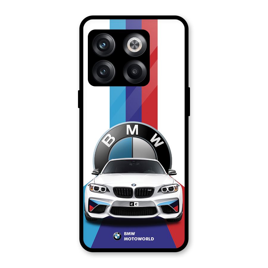 Track Supercar Glass Back Case for OnePlus 10T