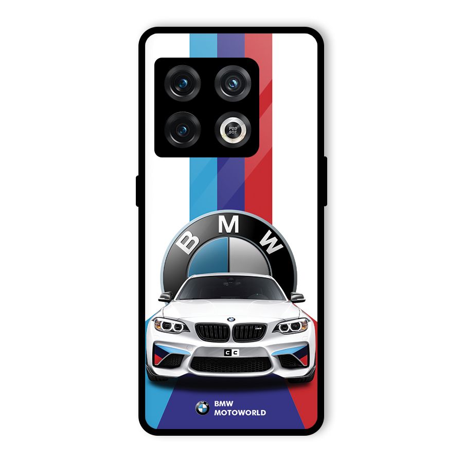 Track Supercar Glass Back Case for OnePlus 10 Pro 5G