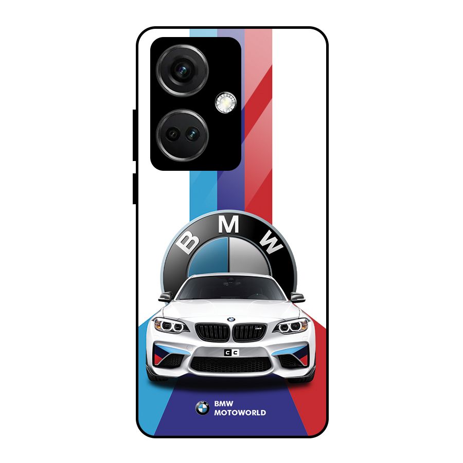 Track Supercar Glass Back Case for OnePlus Nord CE 3 5G