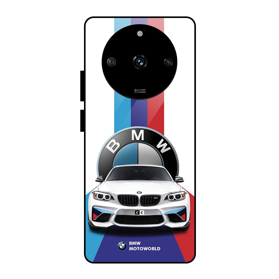 Track Supercar Glass Back Case for Realme Narzo 60 5G