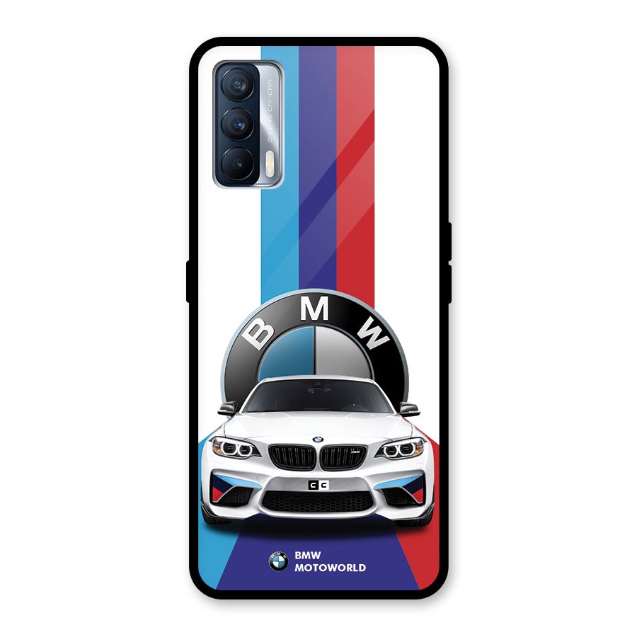 Track Supercar Glass Back Case for Realme X7