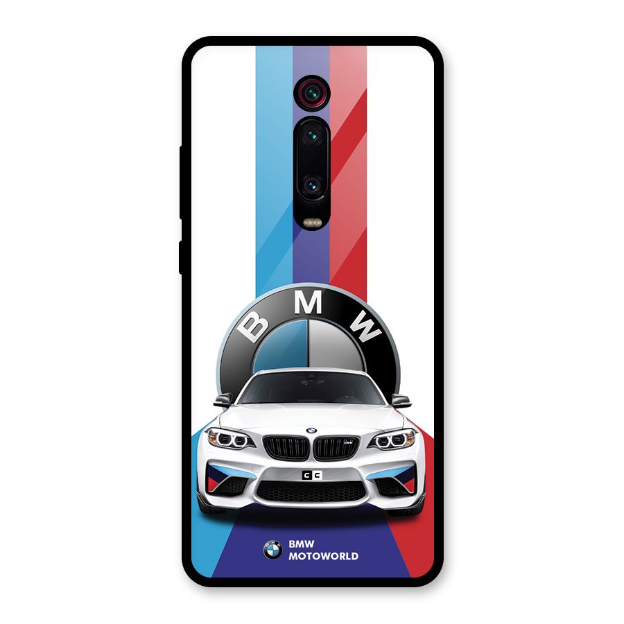 Track Supercar Glass Back Case for Redmi K20