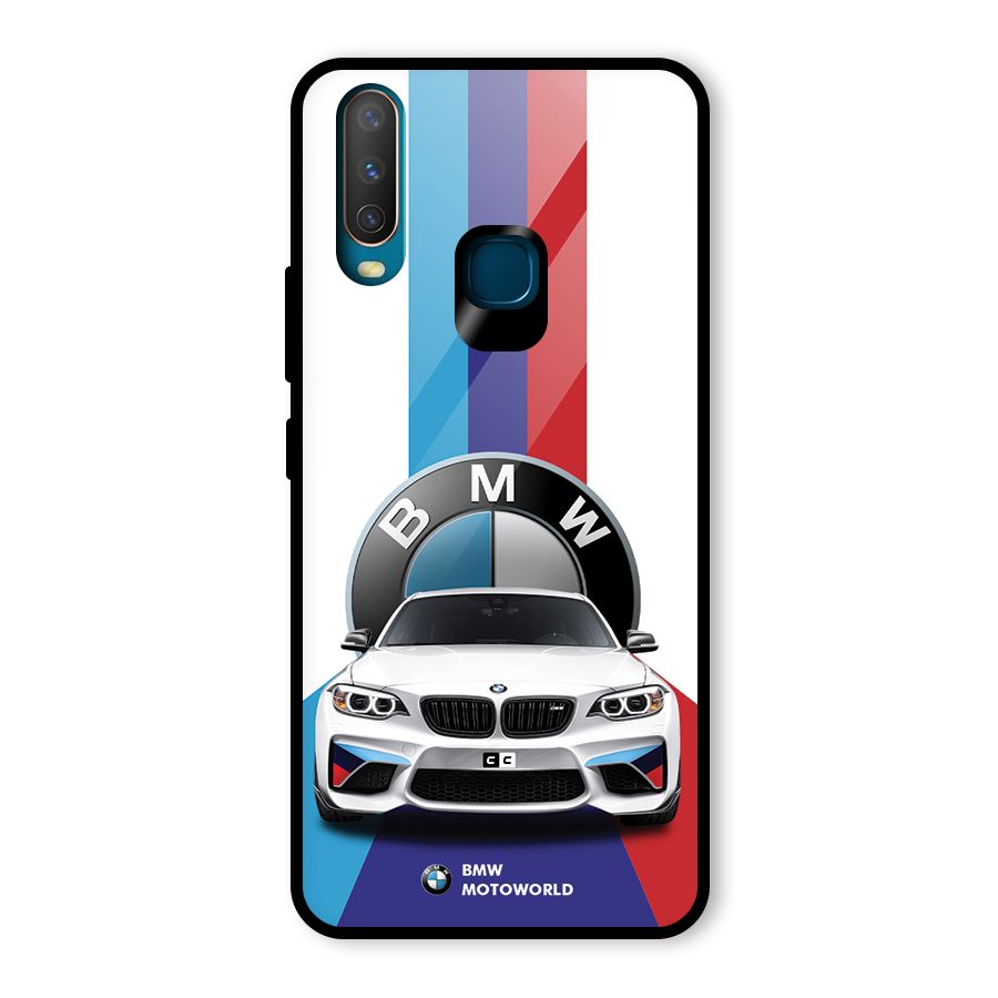 Track Supercar Glass Back Case for Vivo U10