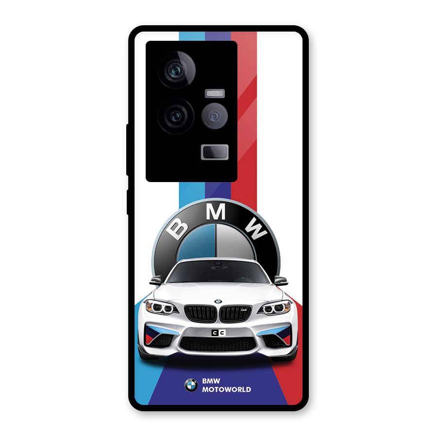 Track Supercar Glass Back Case for Vivo iQOO 11 5G
