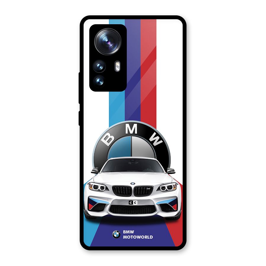 Track Supercar Glass Back Case for Xiaomi 12 Pro