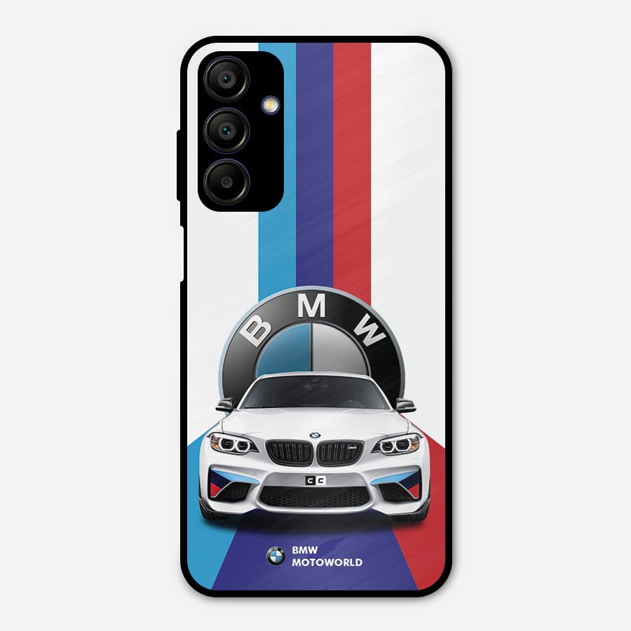 Track Supercar Metal Back Case for Galaxy A15 5G