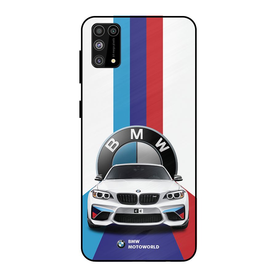 Track Supercar Metal Back Case for Galaxy F41