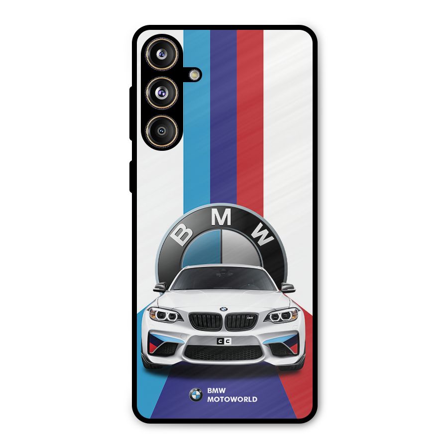 Track Supercar Metal Back Case for Galaxy F55