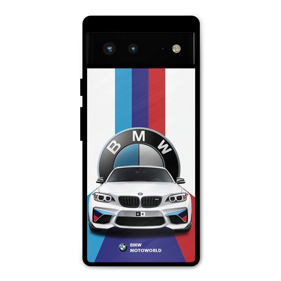 Track Supercar Metal Back Case for Google Pixel 6