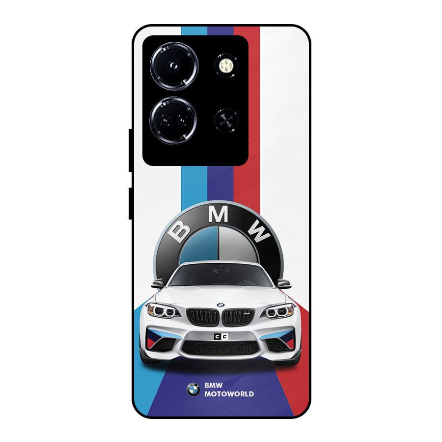 Track Supercar Metal Back Case for Infinix Note 30 5G