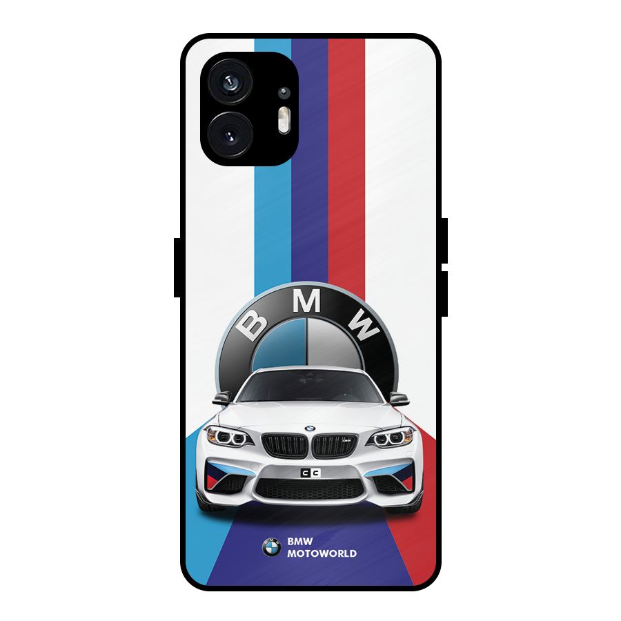 Track Supercar Metal Back Case for Nothing Phone 2