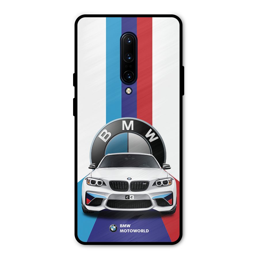 Track Supercar Metal Back Case for OnePlus 7 Pro