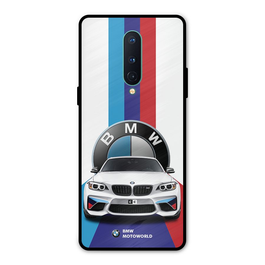 Track Supercar Metal Back Case for OnePlus 8