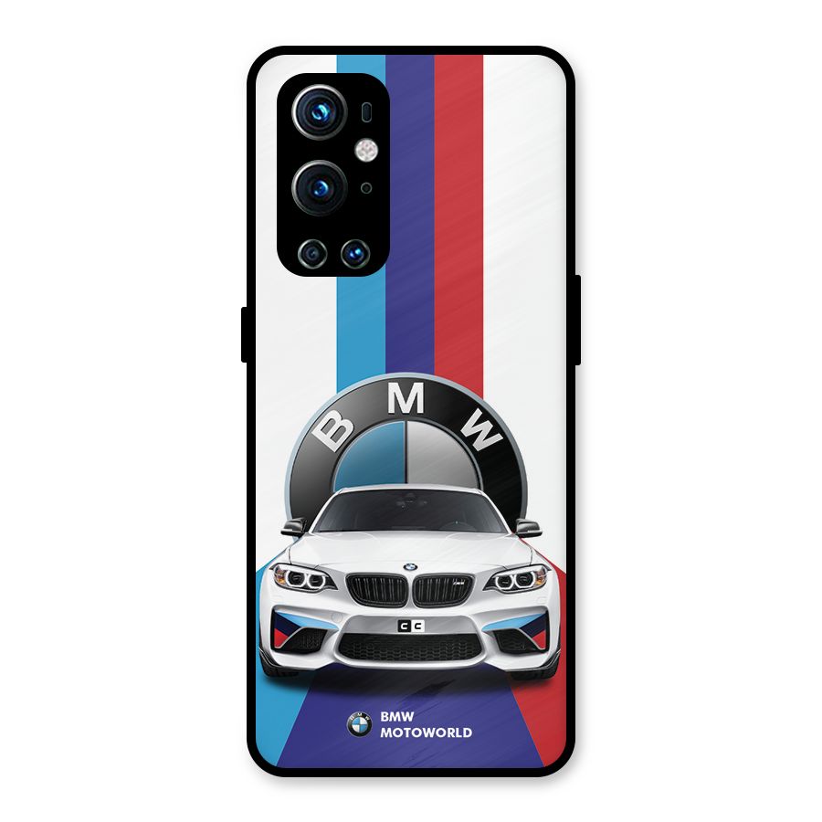 Track Supercar Metal Back Case for OnePlus 9 Pro