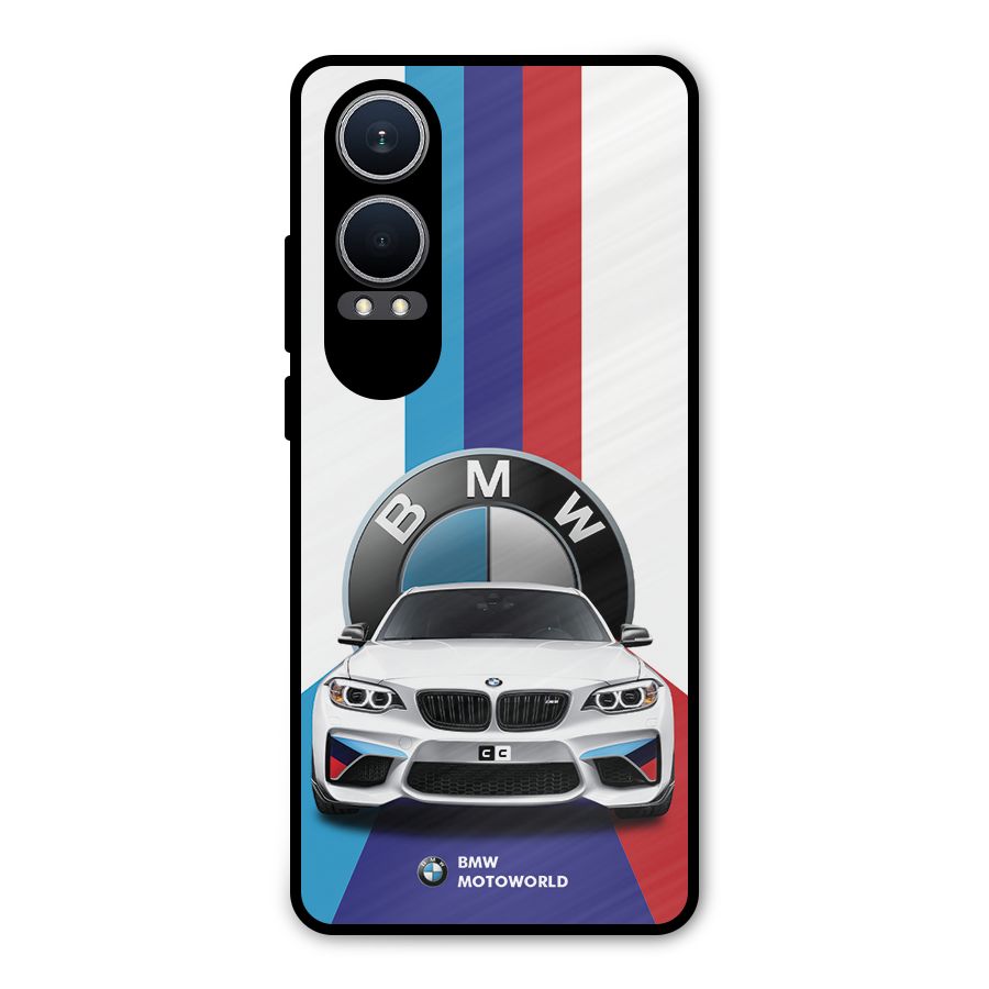 Track Supercar Metal Back Case for OnePlus Nord CE4 Lite