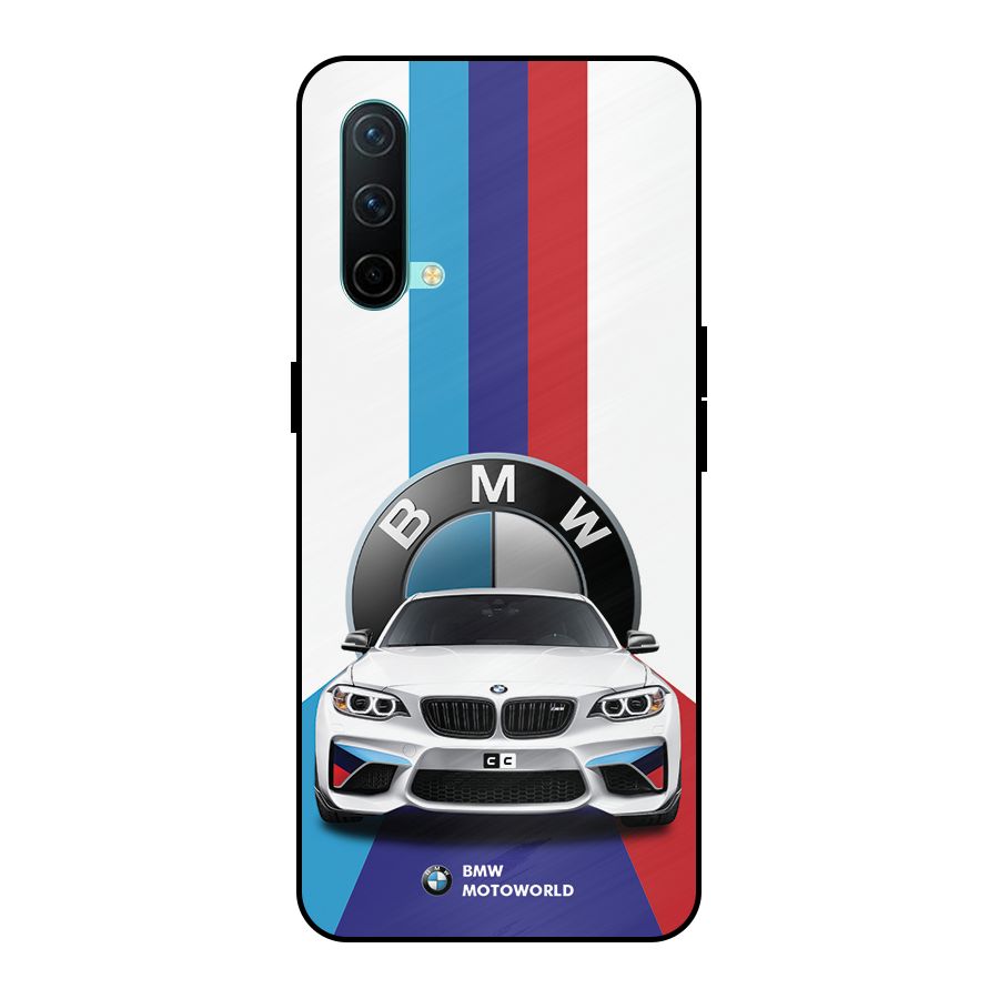 Track Supercar Metal Back Case for OnePlus Nord CE 5G