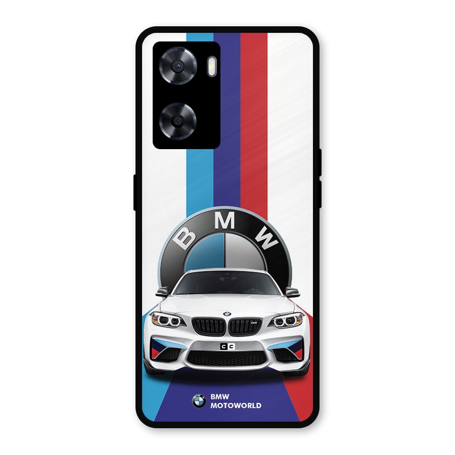 Track Supercar Metal Back Case for OnePlus Nord N20 SE
