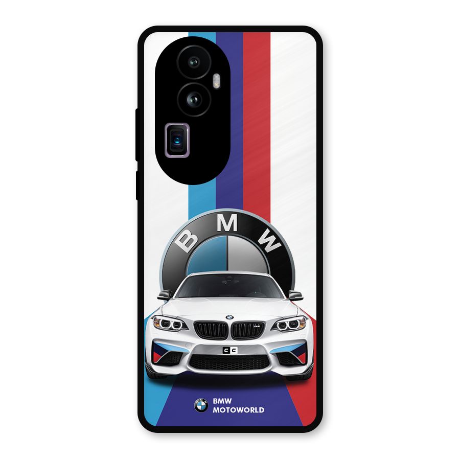 Track Supercar Metal Back Case for Oppo Reno10 Pro Plus