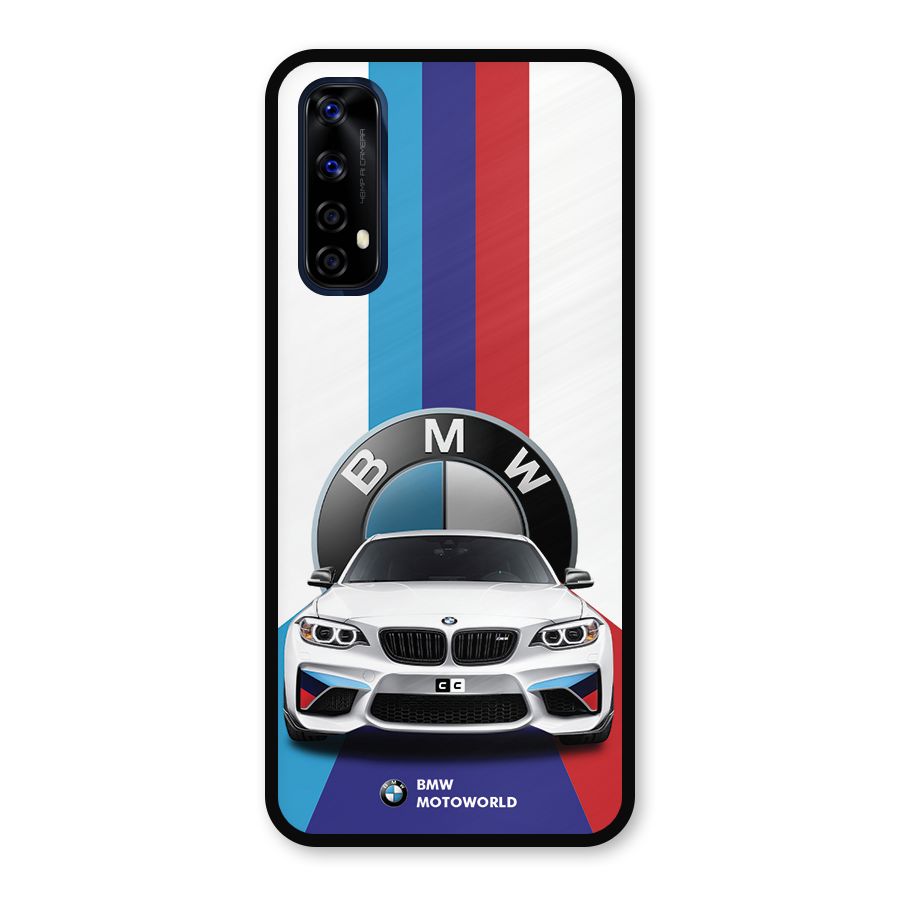 Track Supercar Metal Back Case for Realme 7