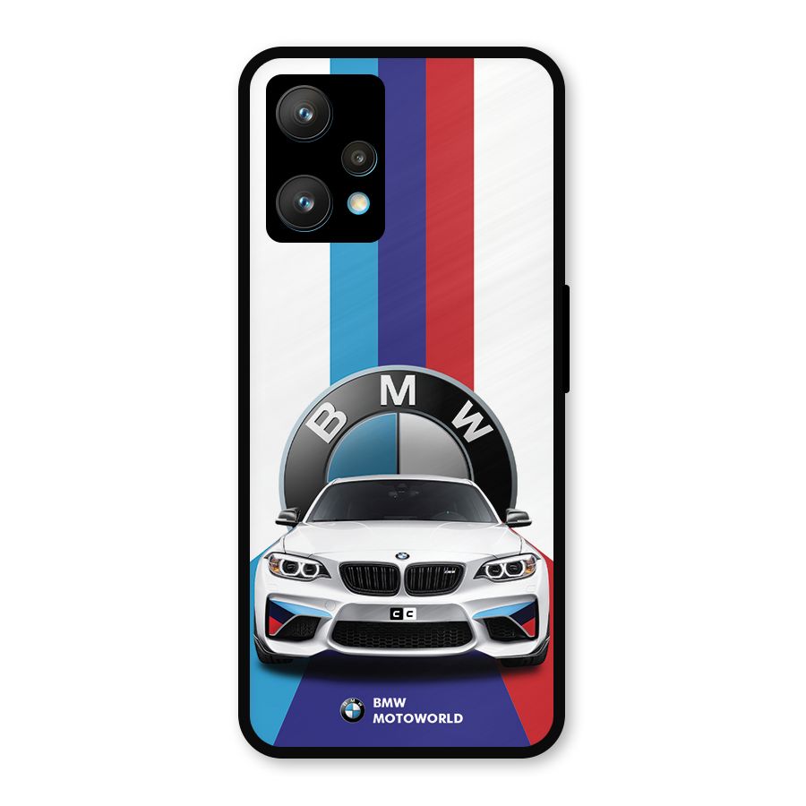 Track Supercar Metal Back Case for Realme 9 Pro Plus 5G