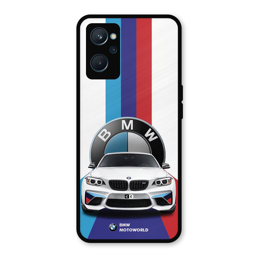 Track Supercar Metal Back Case for Realme 9i