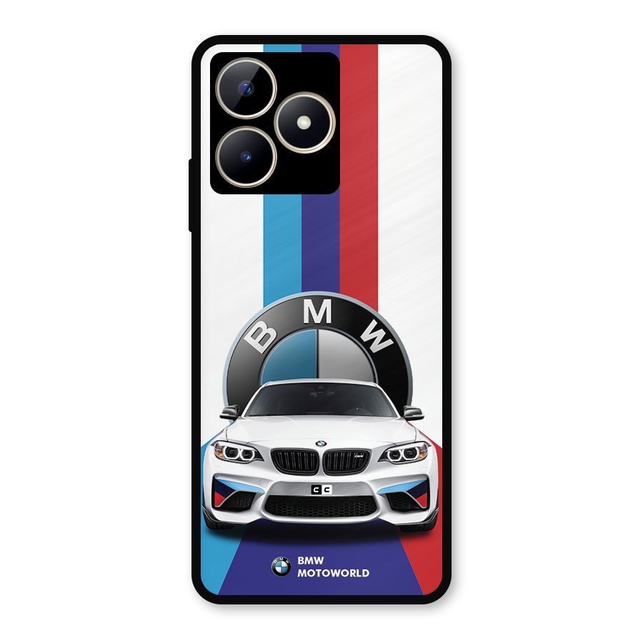 Track Supercar Metal Back Case for Realme C53