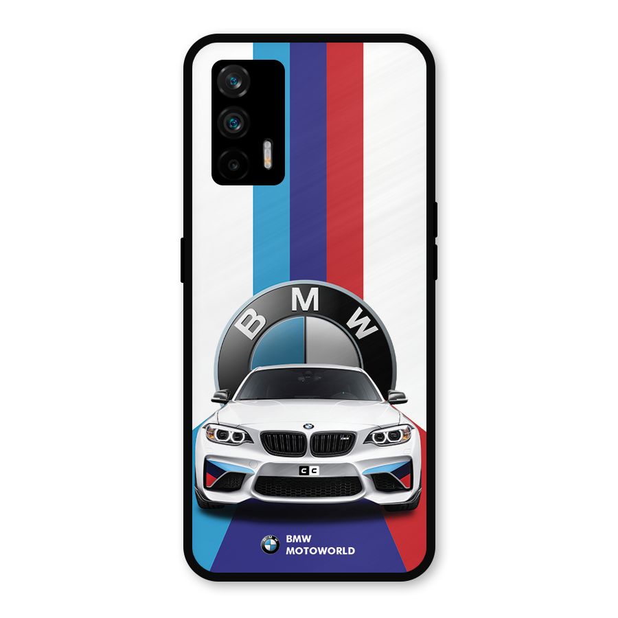 Track Supercar Metal Back Case for Realme GT 5G