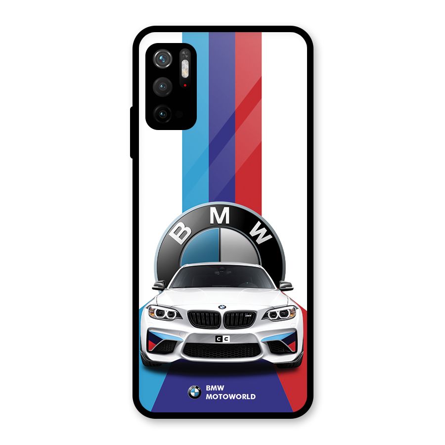 Track Supercar Metal Back Case for Redmi Note 10T 5G