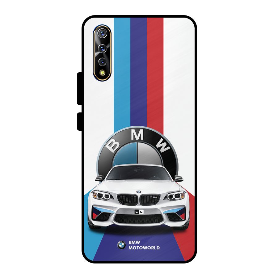 Track Supercar Metal Back Case for Vivo S1