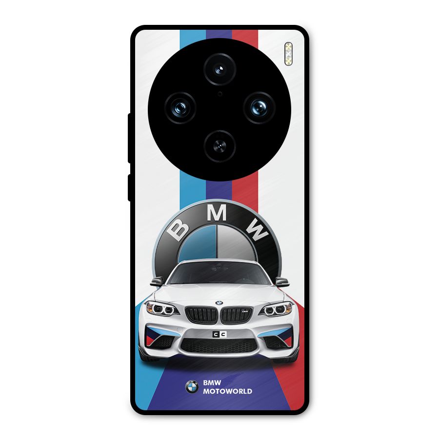 Track Supercar Metal Back Case for Vivo X100 Pro