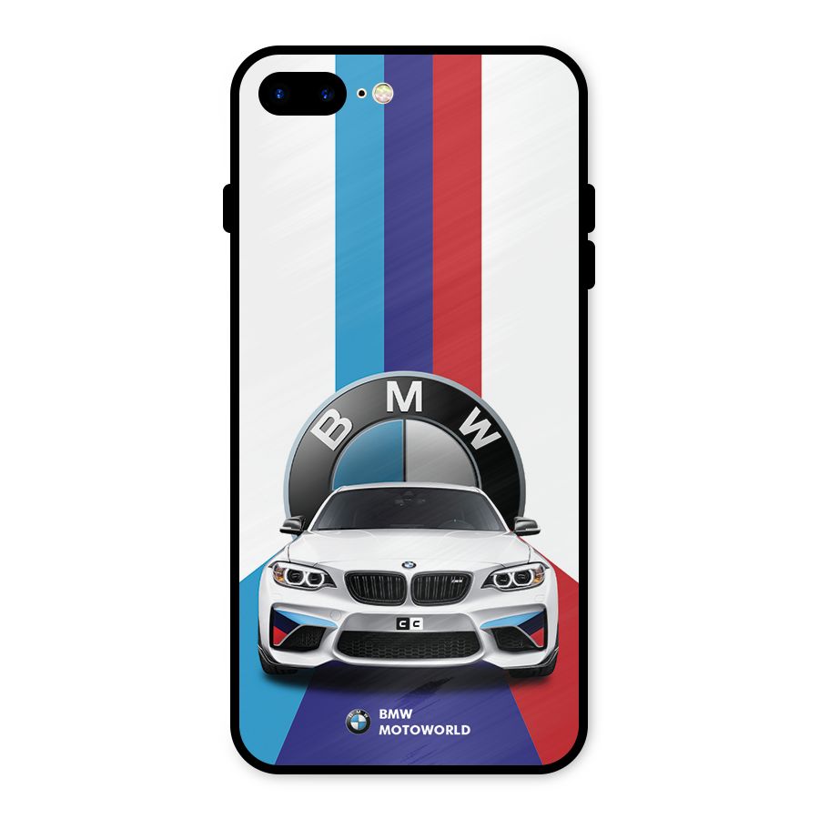 Track Supercar Metal Back Case for iPhone 7 Plus