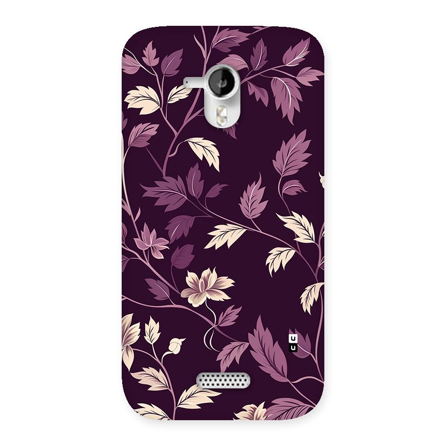 Traditional Florals Back Case for Canvas HD A116
