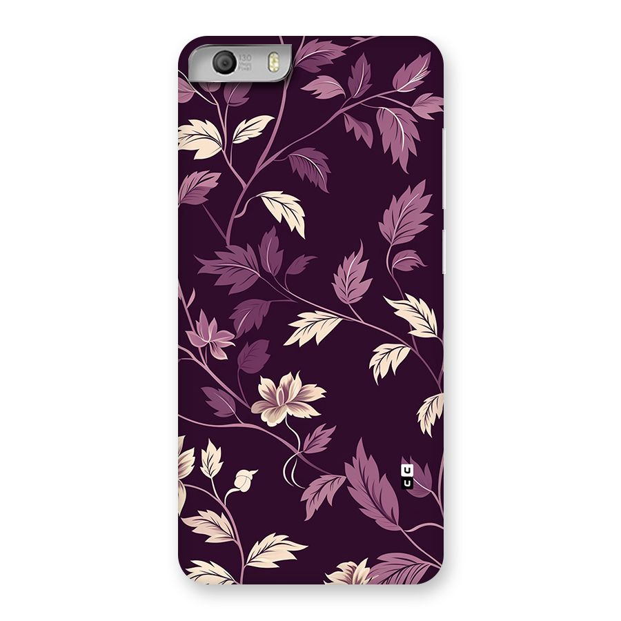 Traditional Florals Back Case for Canvas Knight 2