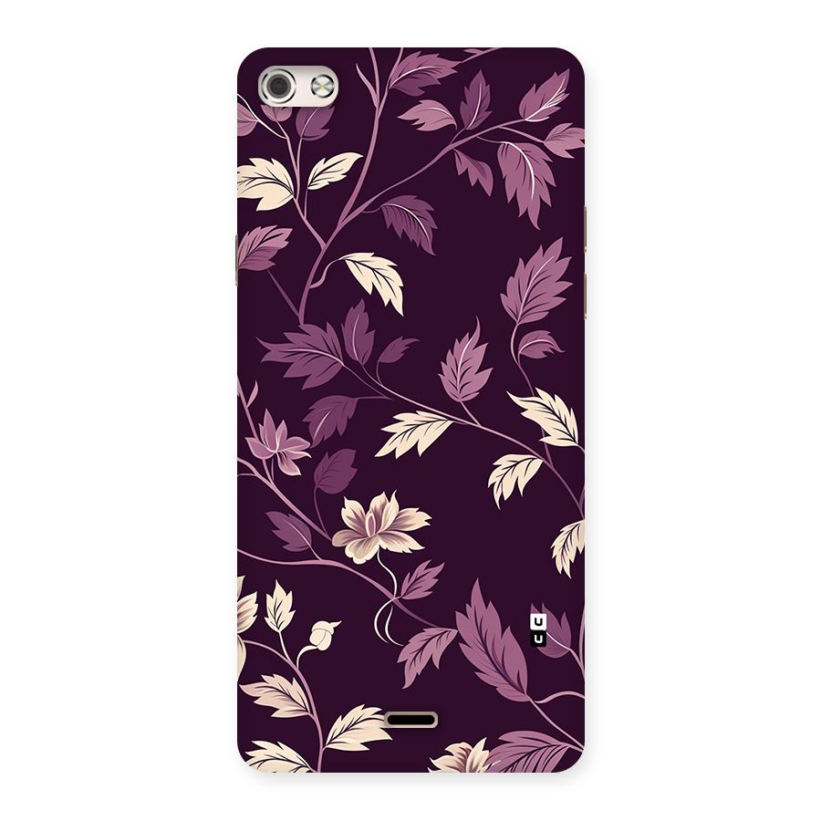 Traditional Florals Back Case for Canvas Silver 5