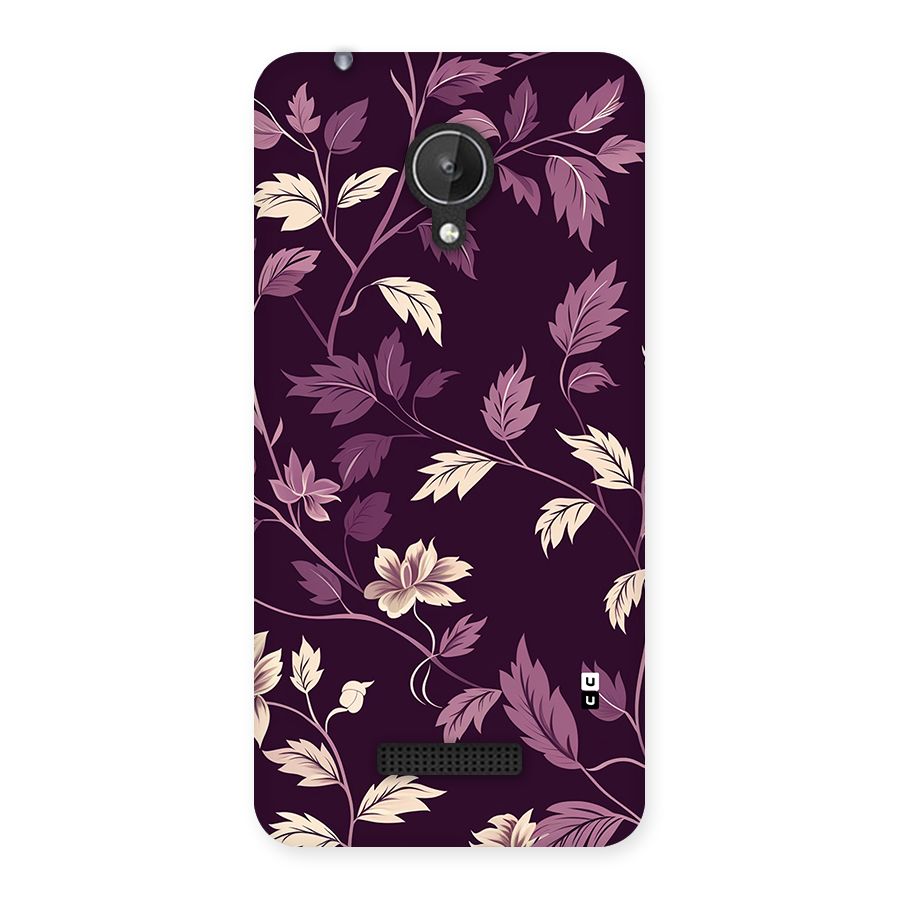 Traditional Florals Back Case for Canvas Spark Q380