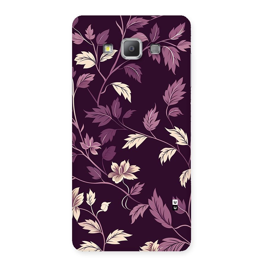 Traditional Florals Back Case for Galaxy A7