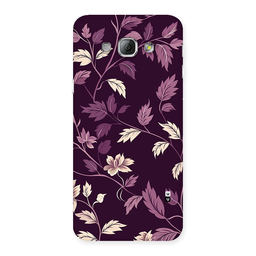 Traditional Florals Back Case for Galaxy A8