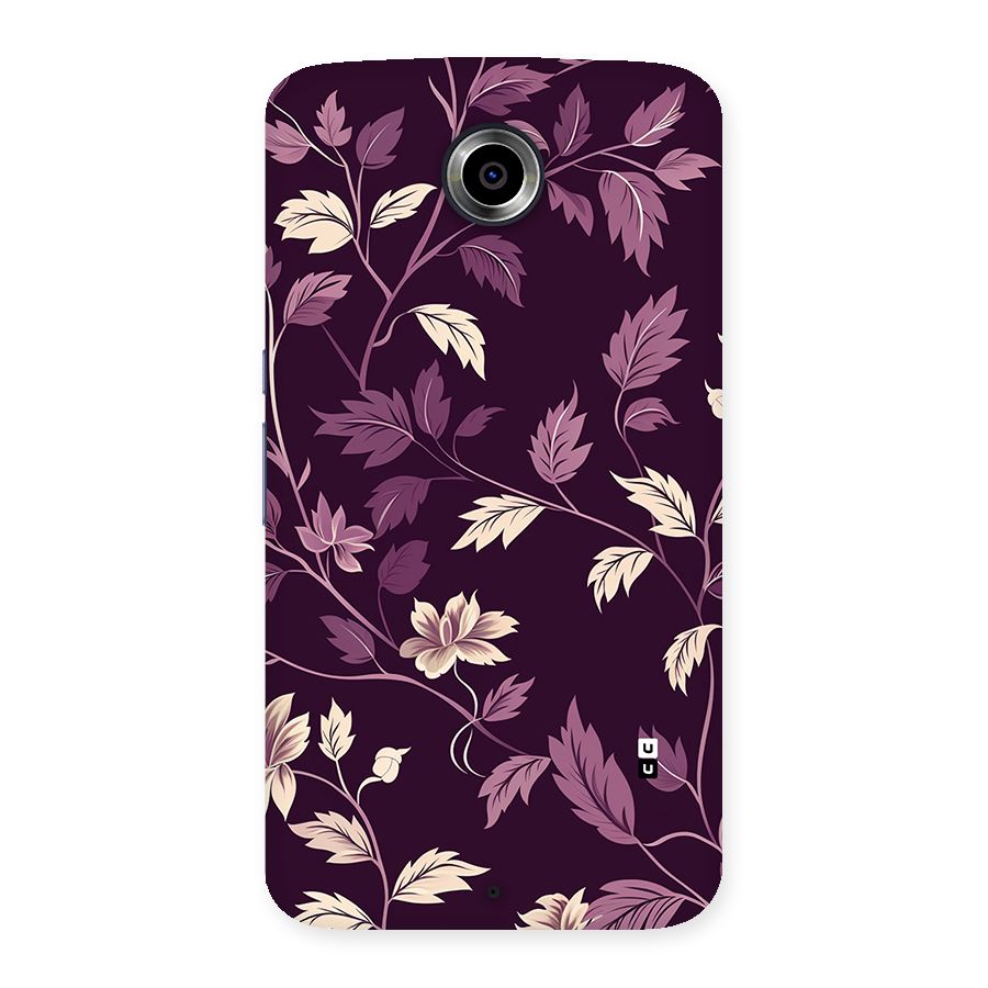 Traditional Florals Back Case for Google Nexus 6
