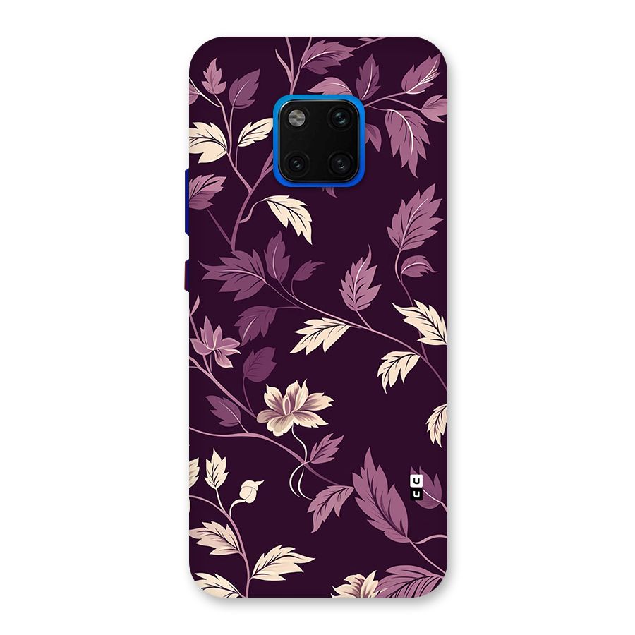Traditional Florals Back Case for Huawei Mate 20 Pro
