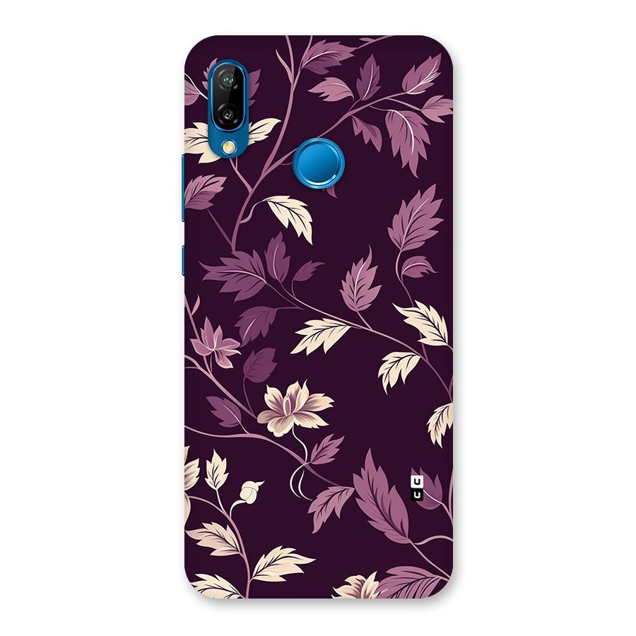 Traditional Florals Back Case for Huawei P20 Lite