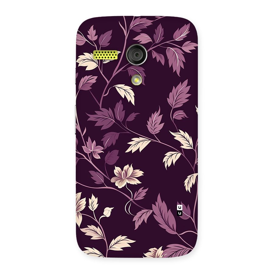 Traditional Florals Back Case for Moto G