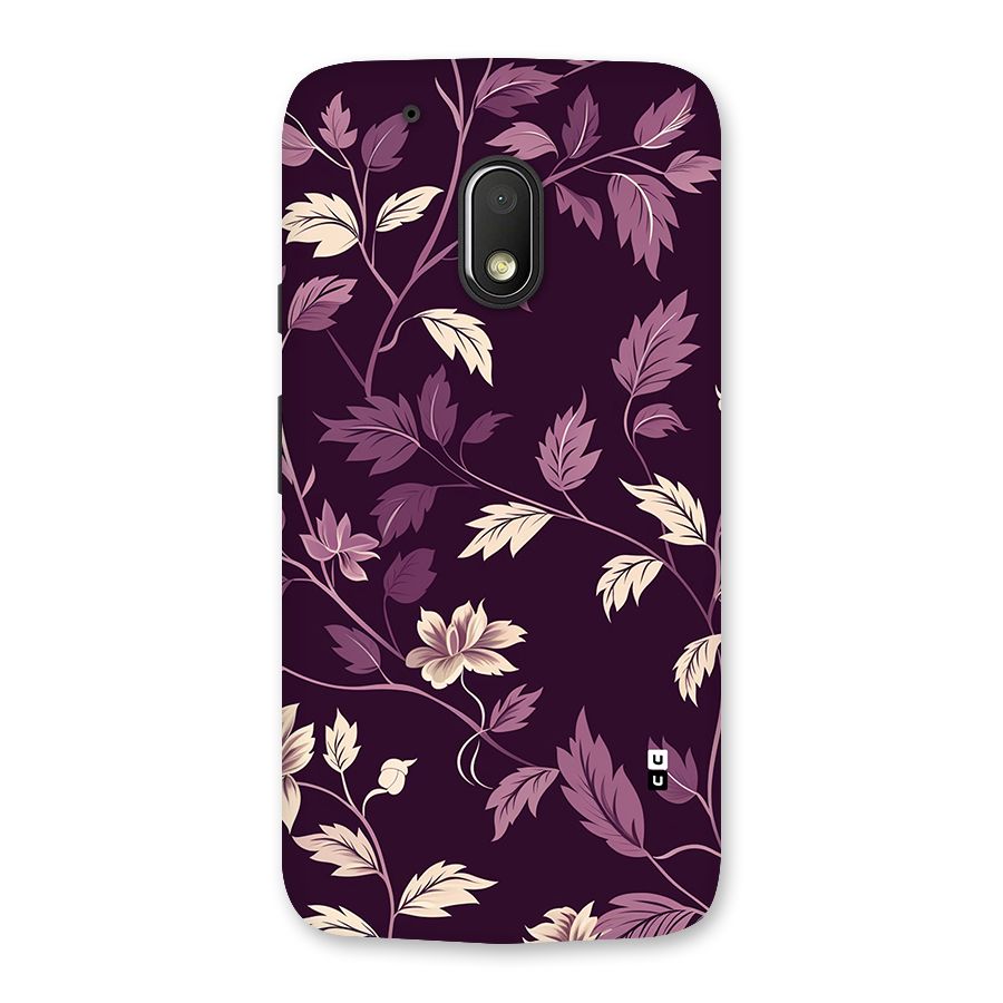 Traditional Florals Back Case for Moto G4 Play