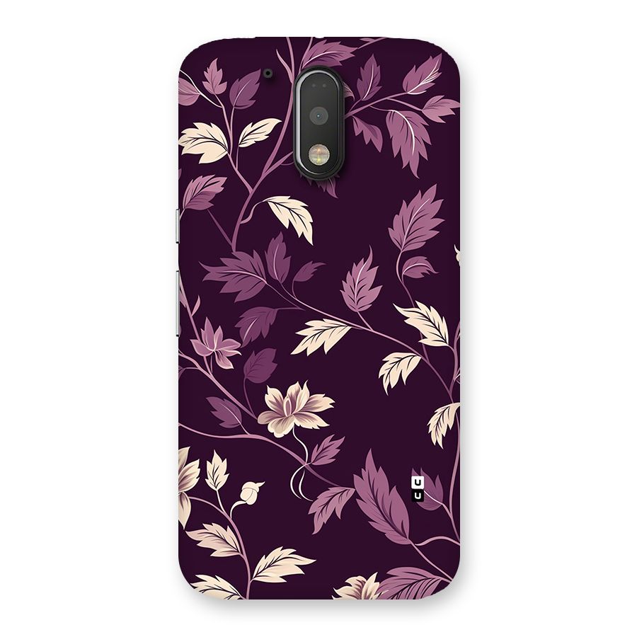 Traditional Florals Back Case for Moto G4 Plus